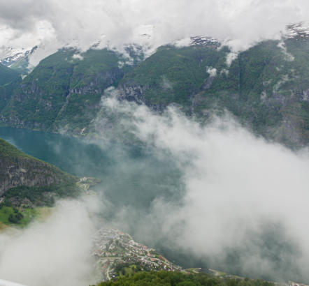Sognefjord - Ausblick vom Stegastein