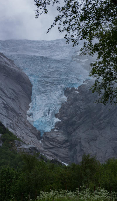 Gletscherzunge des Briksdalsbreen 