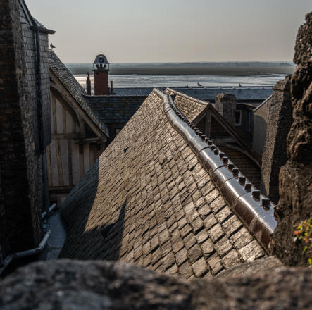 Über den Dächern des Mont St. Michel