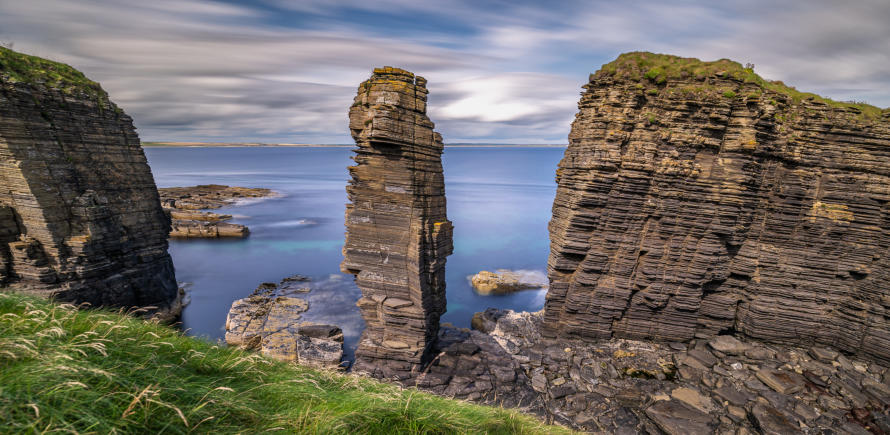 Stack bei Castle Sinclair