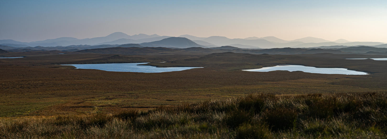 Isle of Lewis - Blick auf Moorlandschaft und Lochs