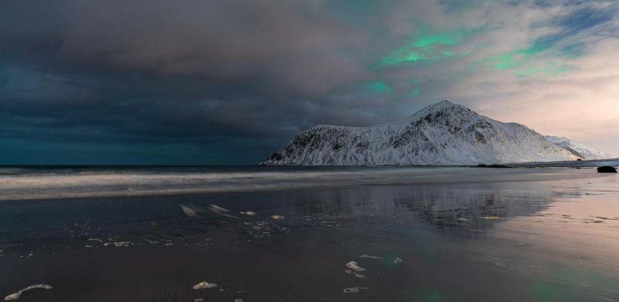 Skagsanden Strand bei Flakstad