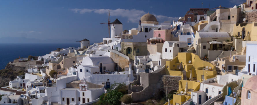 Santorin - Blick auf Oia