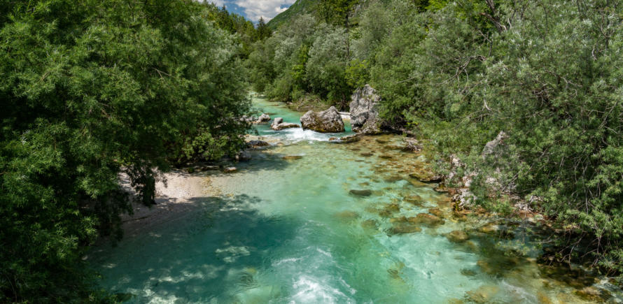 Fluss Soca